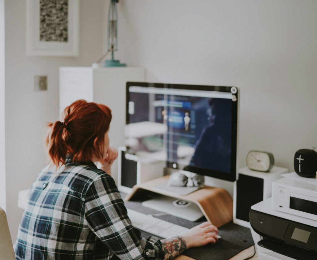 Woman Working - Toggl vs Timely